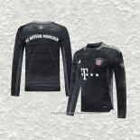 Camiseta Bayern Munich Portero 21-22 Manga Larga Negro