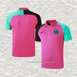 Camiseta Polo del Barcelona 20-21 Rosa
