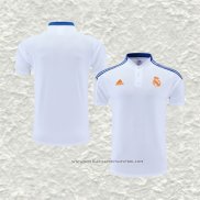 Camiseta Polo del Real Madrid 22-23 Blanco y Azul
