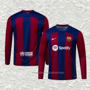 Camiseta Primera Barcelona 23-24 Manga Larga