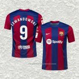 Camiseta Primera Barcelona Jugador Lewandowski 23-24
