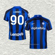 Camiseta Primera Inter Milan Jugador Lukaku 22-23