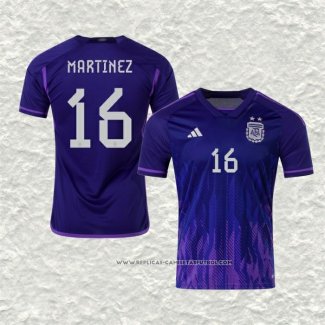 Camiseta Segunda Argentina Jugador Martinez 2022