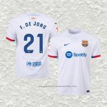 Camiseta Segunda Barcelona Jugador F.De Jong 23-24