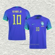 Camiseta Segunda Brasil Jugador Neymar Jr. 2022