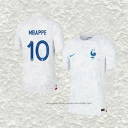 Camiseta Segunda Francia Jugador Mbappe 2022