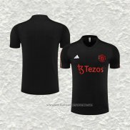 Camiseta de Entrenamiento Manchester United 23-24 Negro