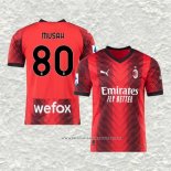 Camiseta Primera AC Milan Jugador Musah 23-24