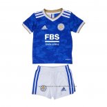 Camiseta Primera Leicester City 21-22 Nino