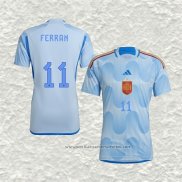 Camiseta Segunda Espana Jugador Ferran 2022