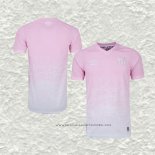 Tailandia Camiseta Santos Outubro 2021 Rosa