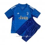 Camiseta Juventus Portero 23-24 Nino Azul