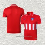 Camiseta Polo del Atletico Madrid 20-21 Rojo