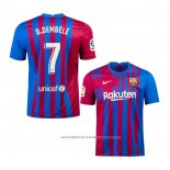 Camiseta Primera Barcelona Jugador O.Dembele 21-22
