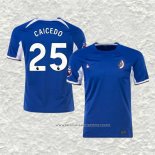 Camiseta Primera Chelsea Jugador Caicedo 23-24