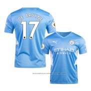 Camiseta Primera Manchester City Jugador De Bruyne 21-22