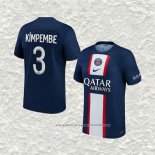 Camiseta Primera Paris Saint-Germain Jugador Kimpembe 22-23