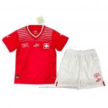 Camiseta Primera Suiza 2022 Nino