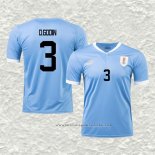 Camiseta Primera Uruguay Jugador D.Godin 2022