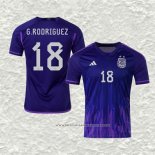 Camiseta Segunda Argentina Jugador G.Rodriguez 2022