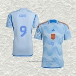 Camiseta Segunda Espana Jugador Gavi 2022
