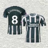 Camiseta Segunda Manchester United Jugador B.Fernandes 23-24