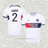 Camiseta Segunda Paris Saint-Germain Jugador Hakimi 23-24
