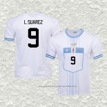 Camiseta Segunda Uruguay Jugador L.Suarez 2022