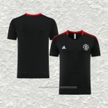 Camiseta de Entrenamiento Manchester United 23-24 Negro
