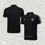 Camiseta Polo del Alemania 22-23 Negro