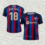 Camiseta Primera Barcelona Jugador Jordi Alba 22-23