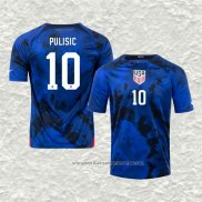 Camiseta Segunda Estados Unidos Jugador Pulisic 2022