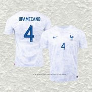 Camiseta Segunda Francia Jugador Upamecano 2022