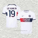 Camiseta Segunda Paris Saint-Germain Jugador Lee Kang In 23-24