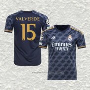 Camiseta Segunda Real Madrid Jugador Valverde 23-24