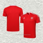 Camiseta Polo del Manchester United 21-22 Rojo