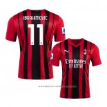 Camiseta Primera AC Milan Jugador Ibrahimovic 21-22