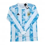 Camiseta Primera Argentina 2021 Manga Larga