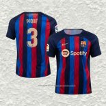 Camiseta Primera Barcelona Jugador Pique 22-23