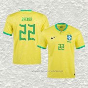 Camiseta Primera Brasil Jugador Bremer 2022