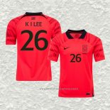 Camiseta Primera Corea del Sur Jugador Lee Kang In 2022
