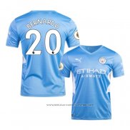 Camiseta Primera Manchester City Jugador Bernardo 21-22