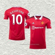 Camiseta Primera Manchester United Jugador Rashford 22-23