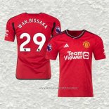 Camiseta Primera Manchester United Jugador Wan-Bissaka 23-24