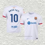 Camiseta Segunda Barcelona Jugador Ansu Fati 23-24