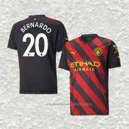 Camiseta Segunda Manchester City Jugador Bernardo 22-23