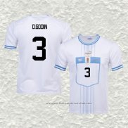Camiseta Segunda Uruguay Jugador D.Godin 2022