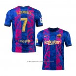 Camiseta Tercera Barcelona Jugador O.Dembele 21-22