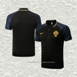 Camiseta Polo del Portugal 22-23 Negro