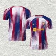 Camiseta Pre Partido del Barcelona 2023 Azul y Rojo